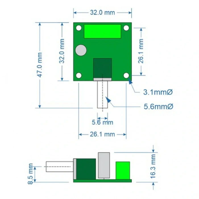 PWM DC Motor Hız Kontrol Devresi 1.8-12V 2A