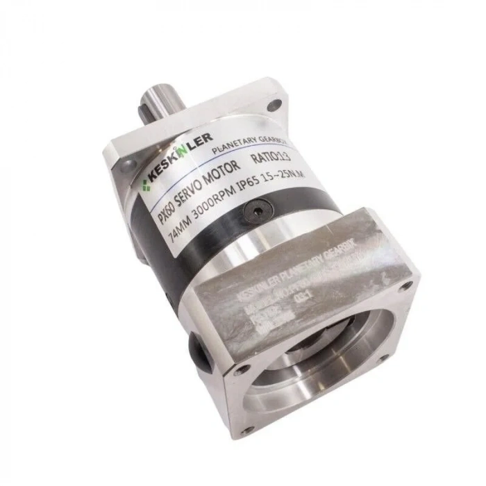 PX60 1:3 15-25N.m 60mm Servo Motor Redüktörü