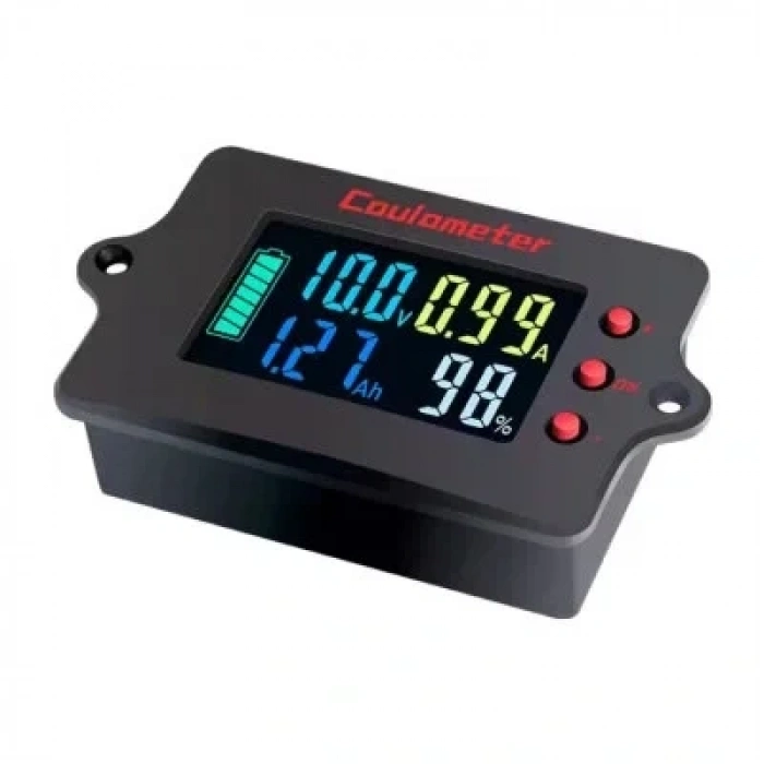 PZEM-037 8-120V 300A Voltmetre Ampermetre - Batarya Kapasite Yöneticisi + 300A Şönt + 2m USB Kablo