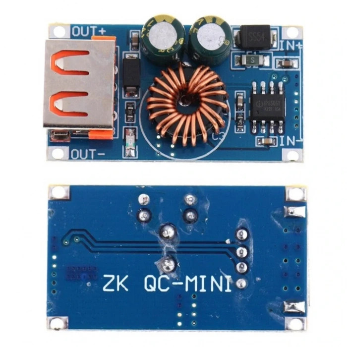Q3.0 USB Hızlı Şarj Devresi 6-32V