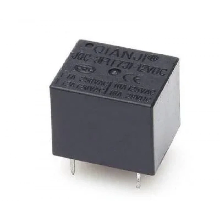Qianji JQC-3F(T73)-12VDC Röle 5 Pin