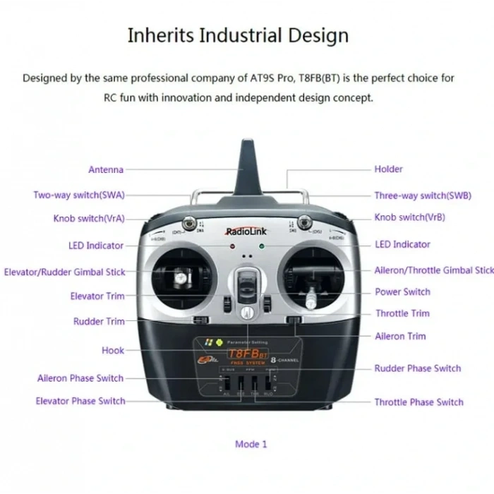 RADIOLINK T8FB Android Kumanda Seti