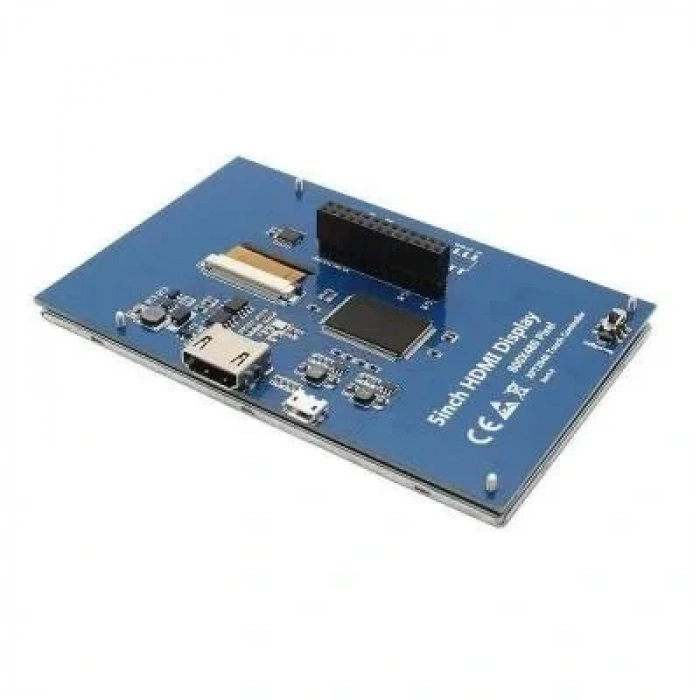 Raspberry Pi 5 800x480 Dokunmatik HDMI Ekran