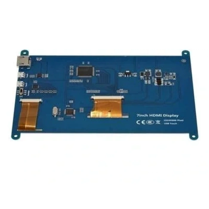 Raspberry Pi 7 1024x600 Dokunmatik HDMI Ekran
