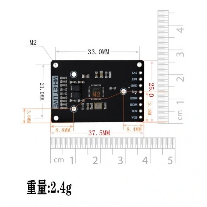RC522 Rfid 13.56 MHz Mini Kart Okuyucu Modül