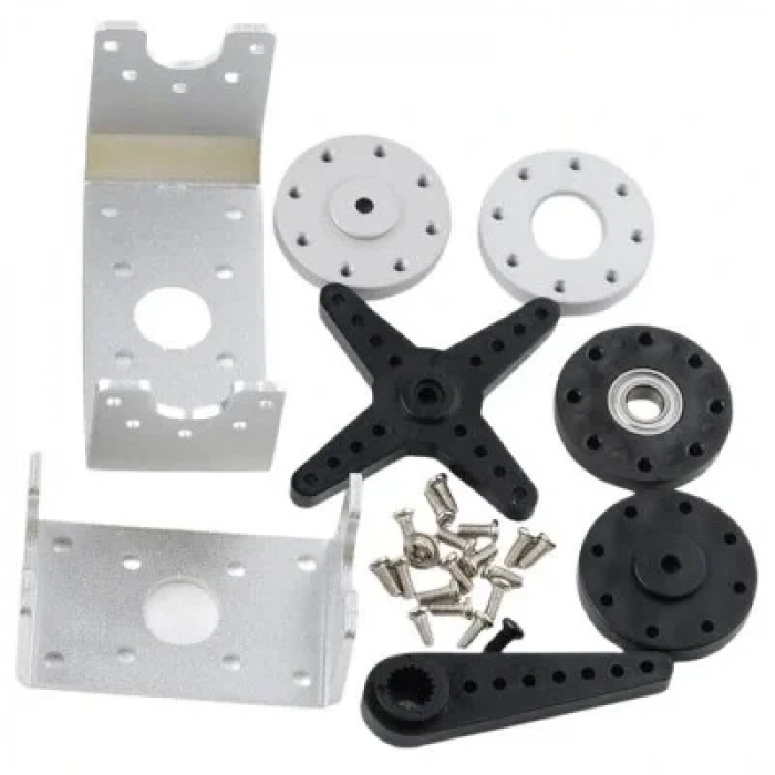 RDS51150 150KG Dijital Servo Motor 180° - U Servo Braket Dahil