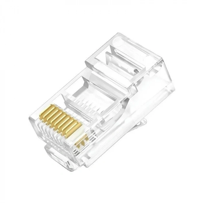 RJ45 EZ Cat6 Yeni Nesil Delikli Erkek Soket