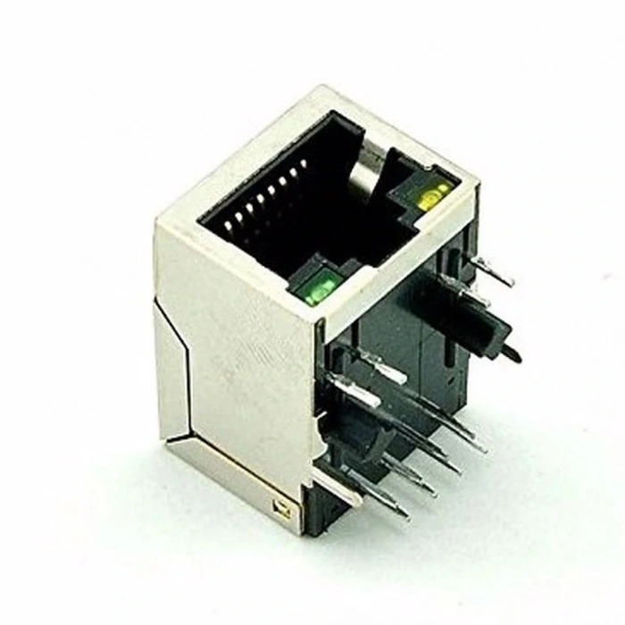 RJ45 HR911103A Hanrun Trafolu Ledli Ethernet Bağlantı Soketi