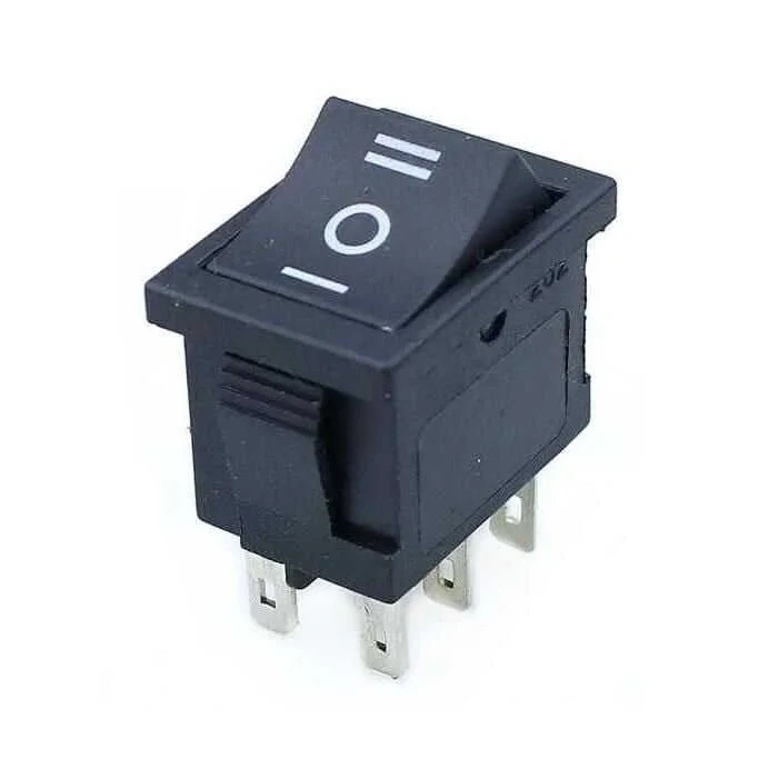 RL3-10 ON-OFF-ON Anahtar 6-Pin KCD1
