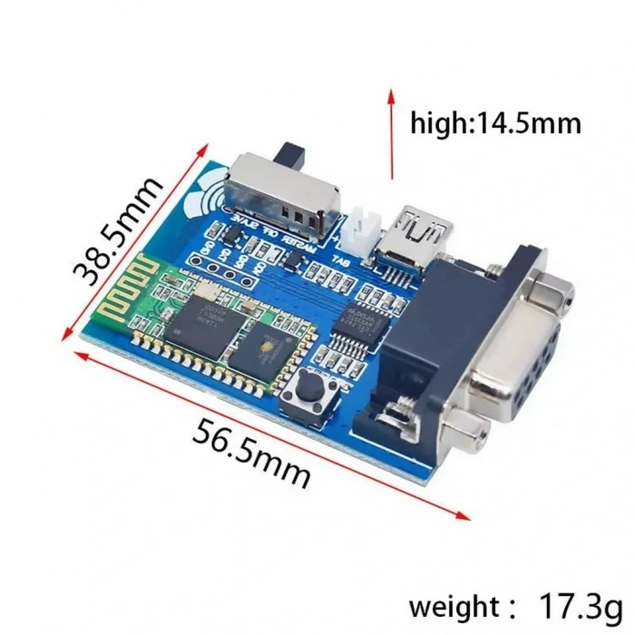 RS232 Bluetooth Seri Adaptör Modülü