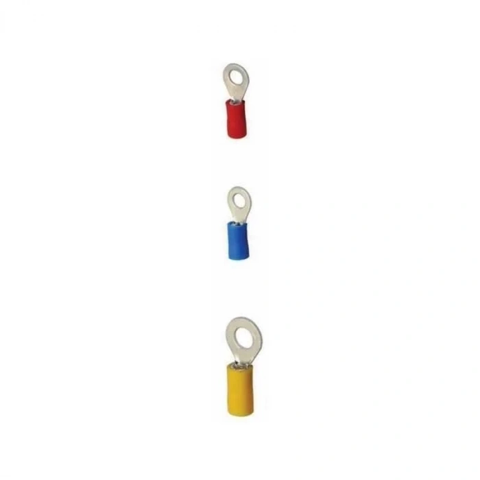 RV 5.5-4 4.0-6.0 mm Sarı Yuvarlak Tip İzoleli Kablo Ucu 10 Adet