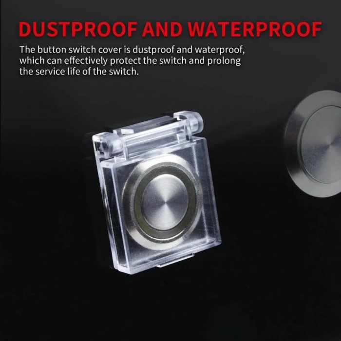S-022 22mm Yaylı Buton Koruma Kapağı DPC-22
