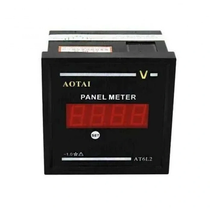 S6L2-V AC 50-500V Dijital Voltmetre
