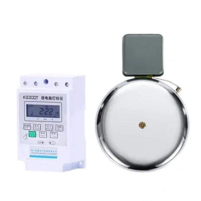 SCF-6 150mm 220V Elektrikli Zil - KG300T Zaman Kontrollü