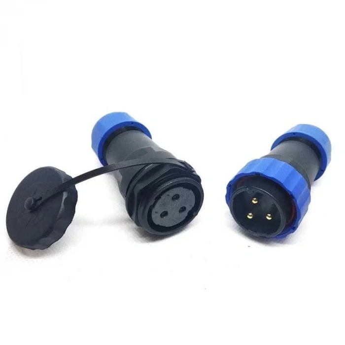 SD28 3 Pin 28mm Su Geçirmez Konnektör Takımı