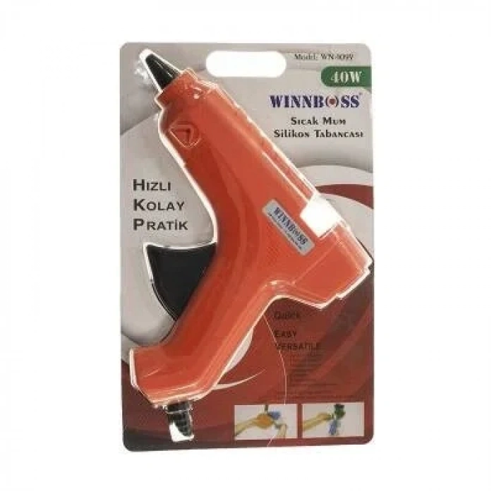 Silikon Tabancası 40W - Turuncu