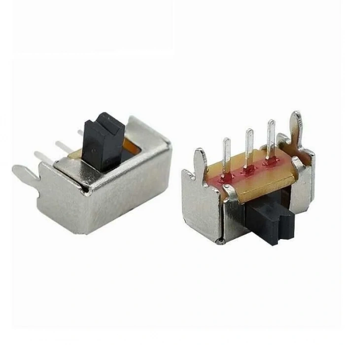 SK-12D07 2 Konumlu 3-Pin Sürgülü Switch - 90 Derece