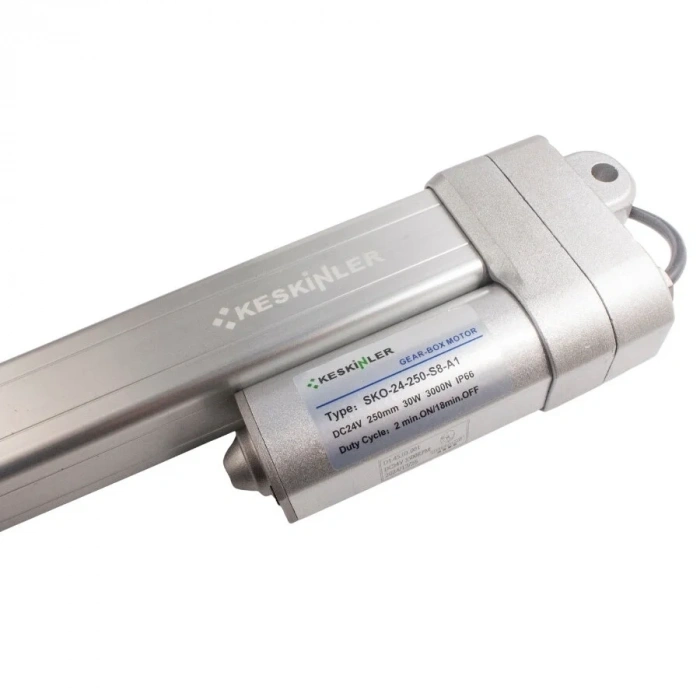 SKO-24 24V 250mm 30W Lineer Aktüatör Motor