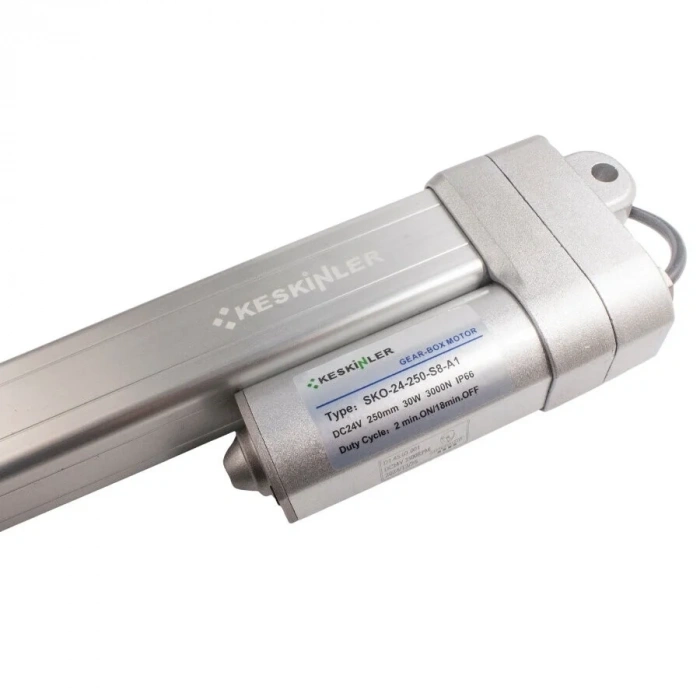 SKO-24 24V 250mm 30W Lineer Aktüatör Motor