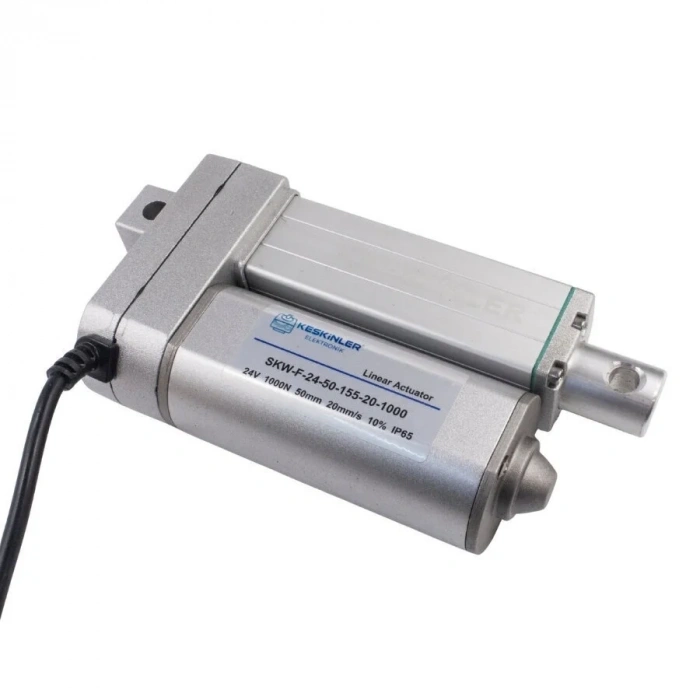 SKW-F 24V 50MM 1000N Lineer Aktüatör Motor