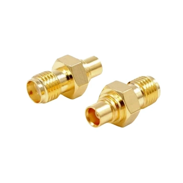 SMA Dişi - MCX-KK Dişi Coaxial Konnektör