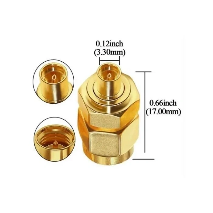 SMA Erkek - MMCX-JK Erkek Coaxial Konnektör