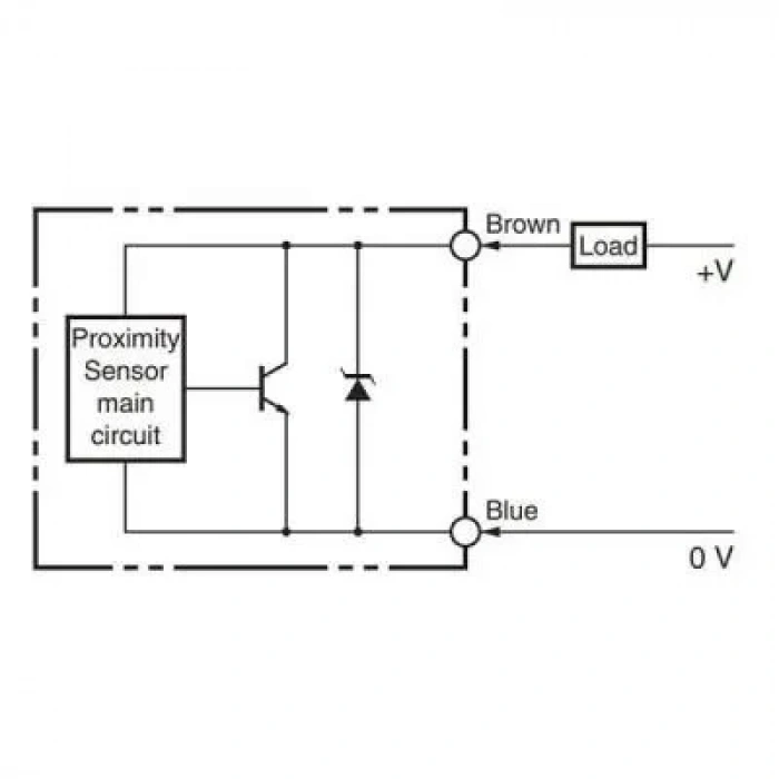 SN04-D 6-36V 5mm NO Endüktif Mesafe Sensörü