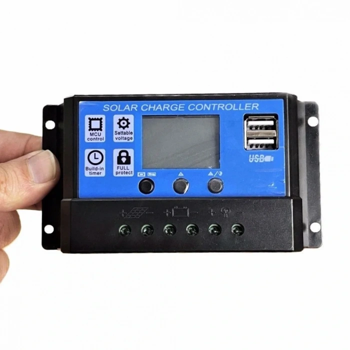 Solar Panel Akü Şarj Cihazı 30A 12/24V