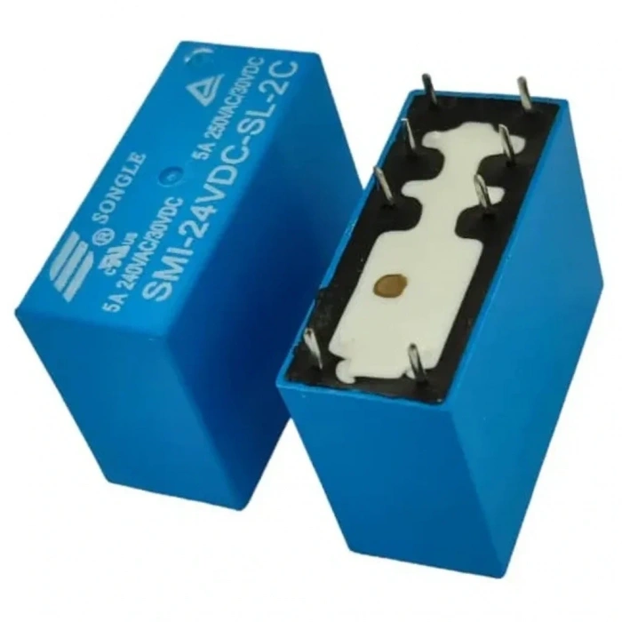 Songle SMI-24VDC-SL-2C 5A 24V 8 Pin Çift Kontak (HLE3)