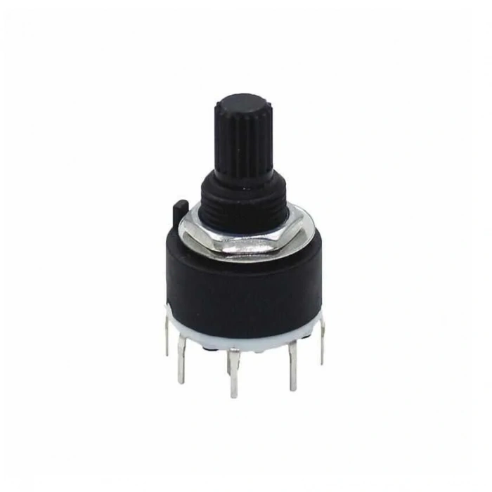 SR16 16mm 7 Konumlu Rotary Switch - Komitatör