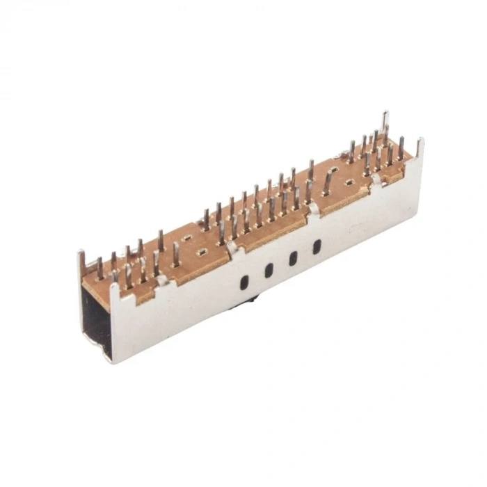SS-48D01G3 8 Konumlu 36 Pin Sürgülü Slide Switch