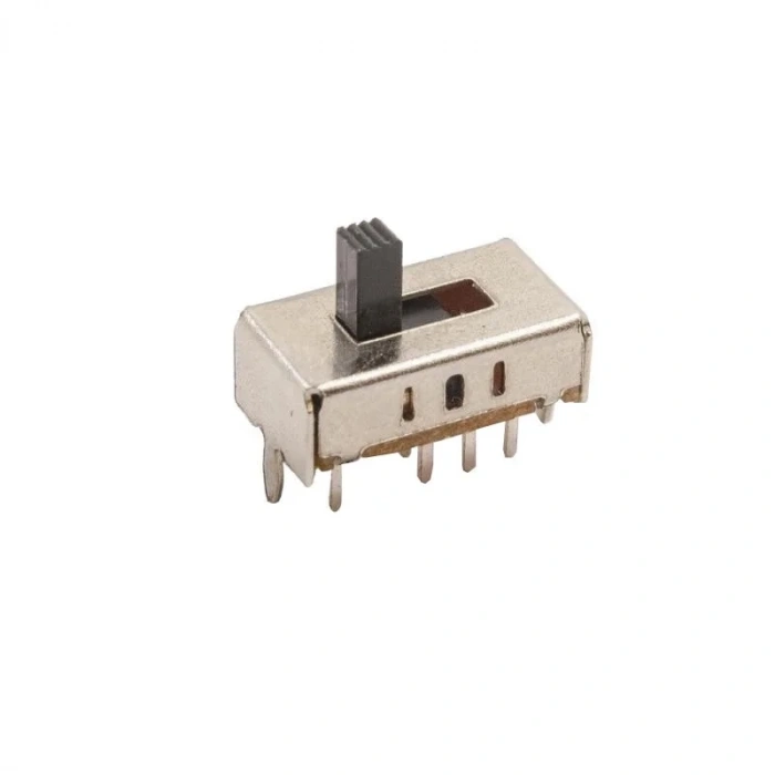 SS23D07 3 Konumlu Sürgülü Slide Switch 8 Pin