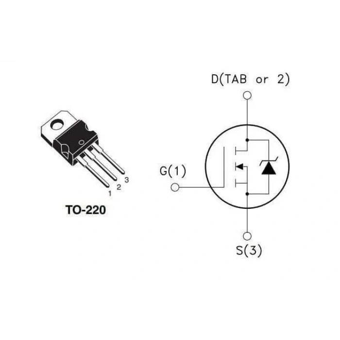 STP75NF75 - 75V 75A Mosfet - TO220