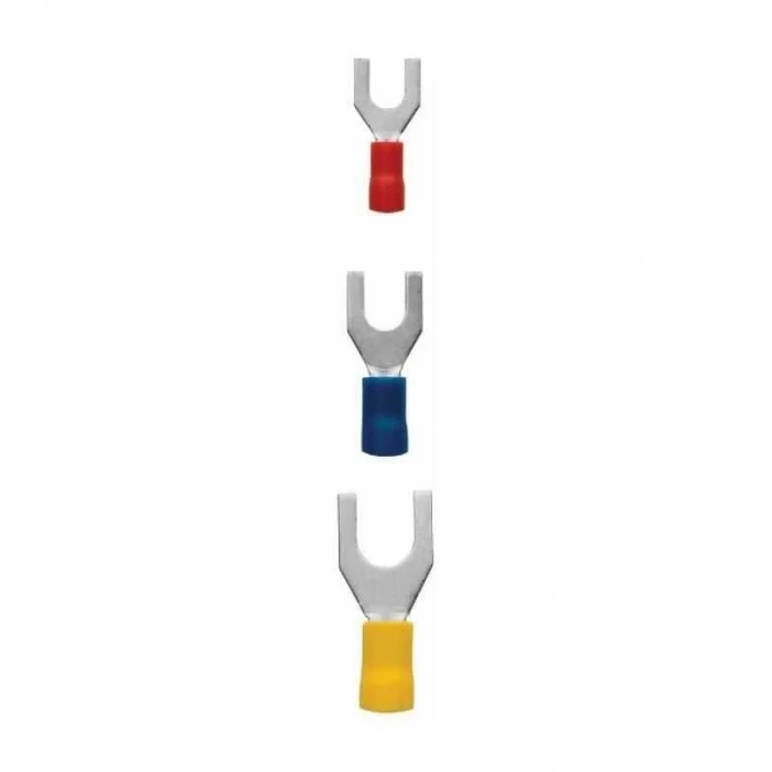 SV 5.5-5 4.0-6.0 mm Sarı Çatal Tip İzoleli Kablo Ucu 10 Adet