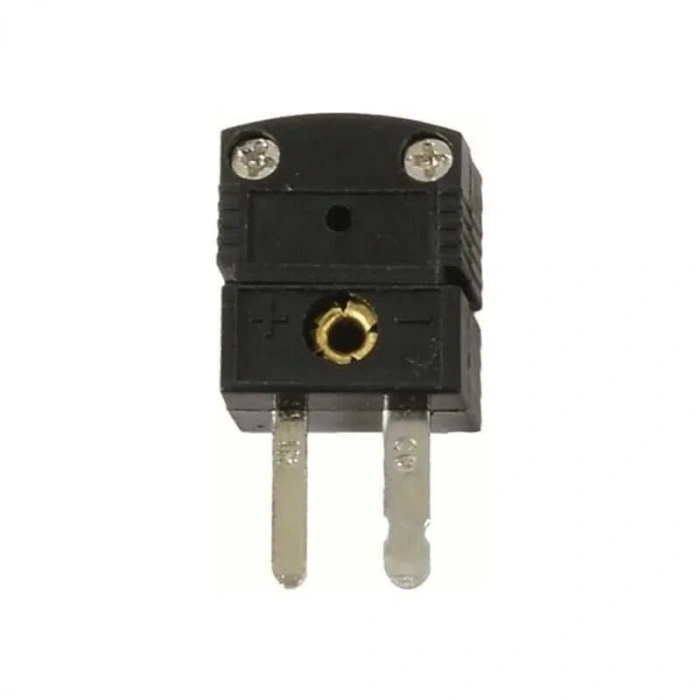 TC2-SY-Erkek - Fe-Const Termokupl Fiş Siyah