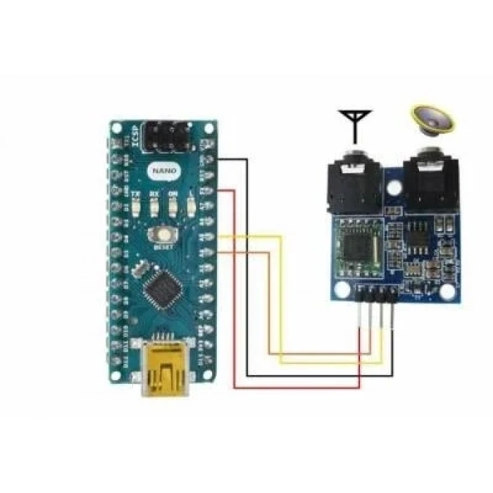 TEA5767 Arduino FM Stereo Radyo Modülü 76-108 MHZ