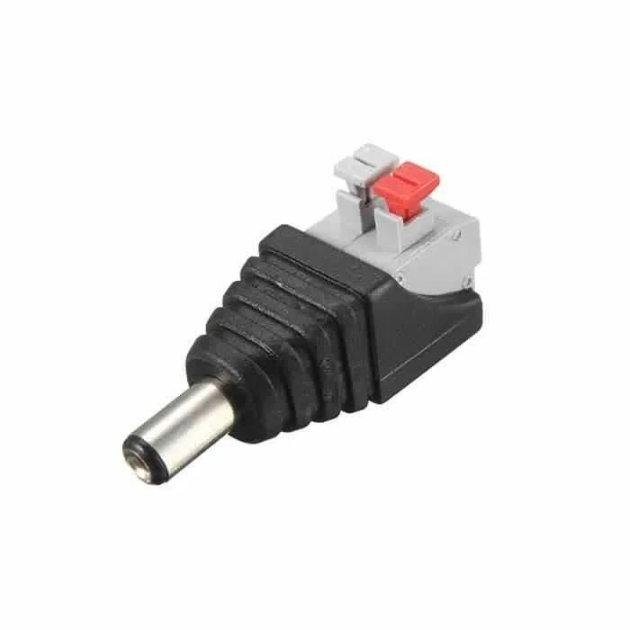 Terminalli Erkek DC Barrel Jack