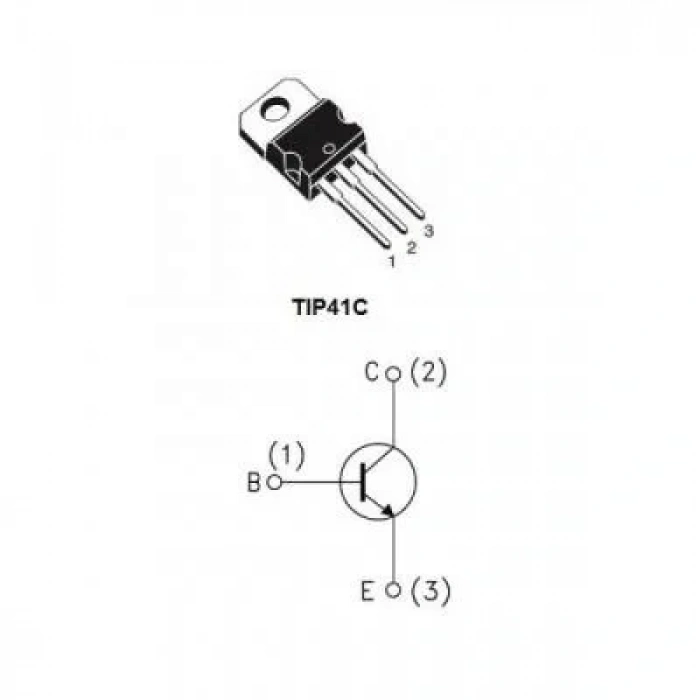 TIP41C - TO220 NPN Transistor