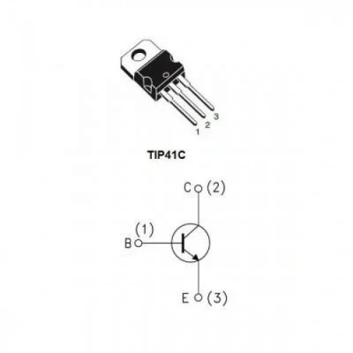 TIP42C - TO220 PNP Transistor
