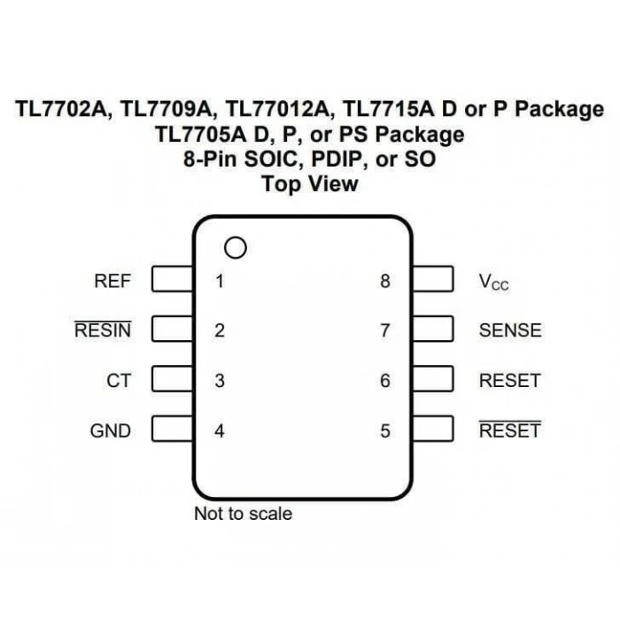 TL7705 DIP8 Entegre