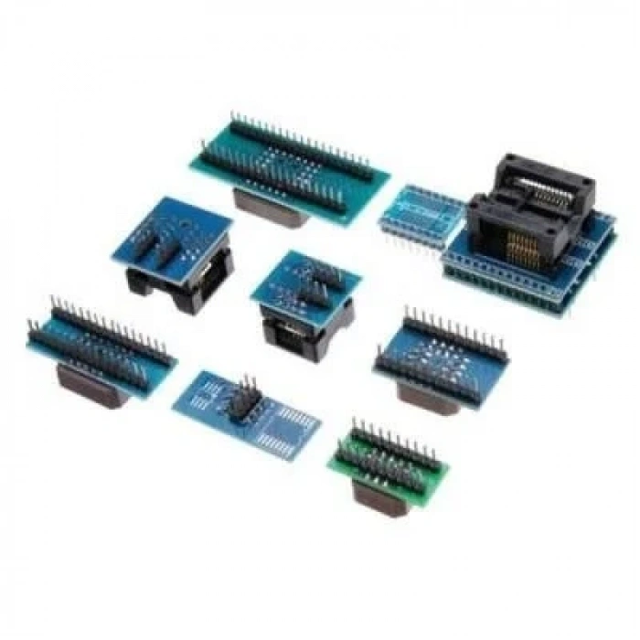 TL866II Plus Universal USB Programlayıcı +9 Çevirici Adaptör