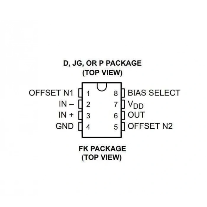 TLC271CDR SMD SOIC-8 Entegre