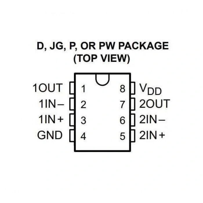 TLC272CD SMD SOIC-8 Entegre