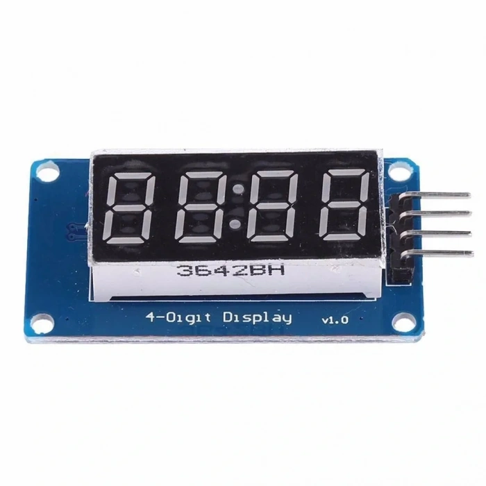 TM1637 Lcd Ekran Modülü 4 Dijit 7 Segment