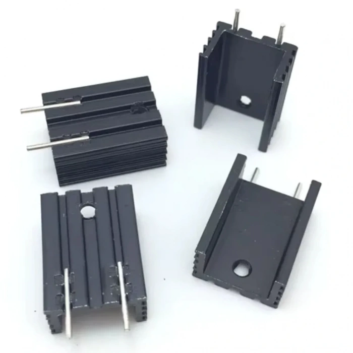 To-220 Metal Soğutucu Heatsink 15x10x20mm 2 Pin 1 Adet