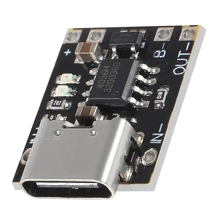 TP4056 Type-C 3.7V Mini Şarj Devresi Korumalı Mod