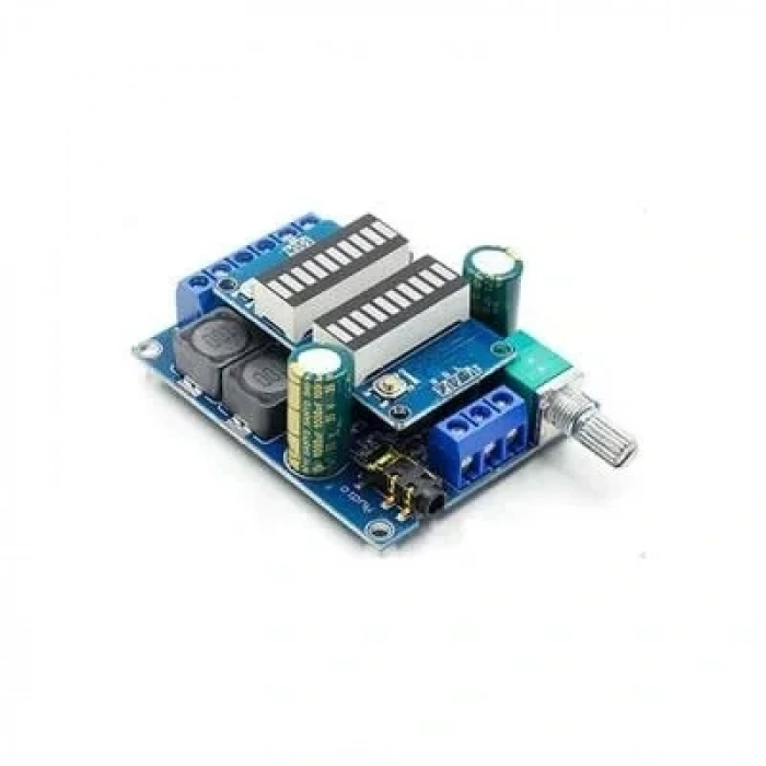 TPA3116 2x50W Vu Metreli Stereo Amfi Devresi