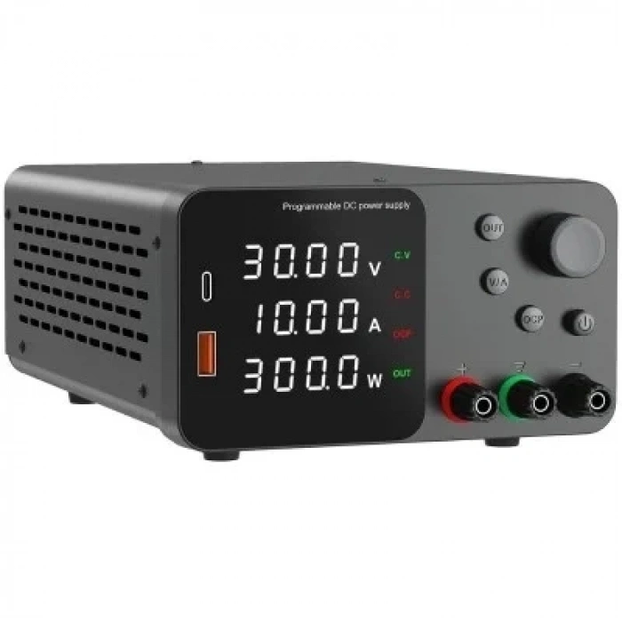 TPS3010 30V 10A Ayarlanabilir DC Güç Kaynağı