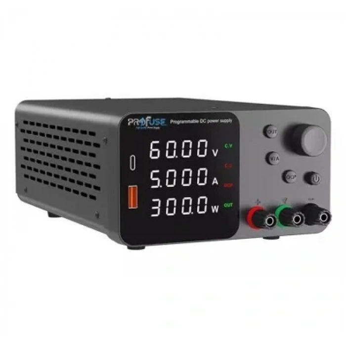 TPS605 60V 5A Ayarlanabilir DC Güç Kaynağı