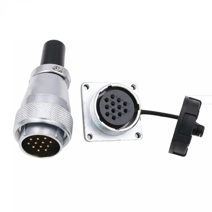 TPWS24 12 Pin 24mm Su Geçirmez Konnektör Takımı